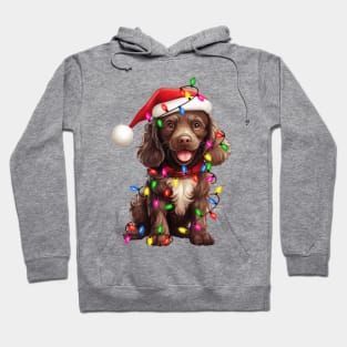 Christmas Boykin Spaniel Hoodie